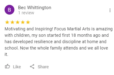 Family Karate Classes Brisbane | Focus Martial Arts