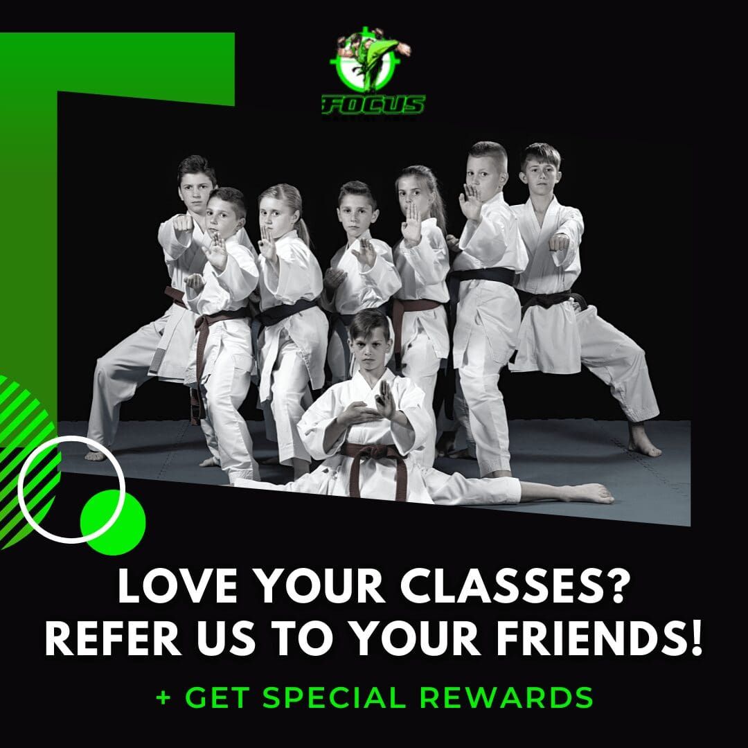 Refer your friends for Martial Arts Classes