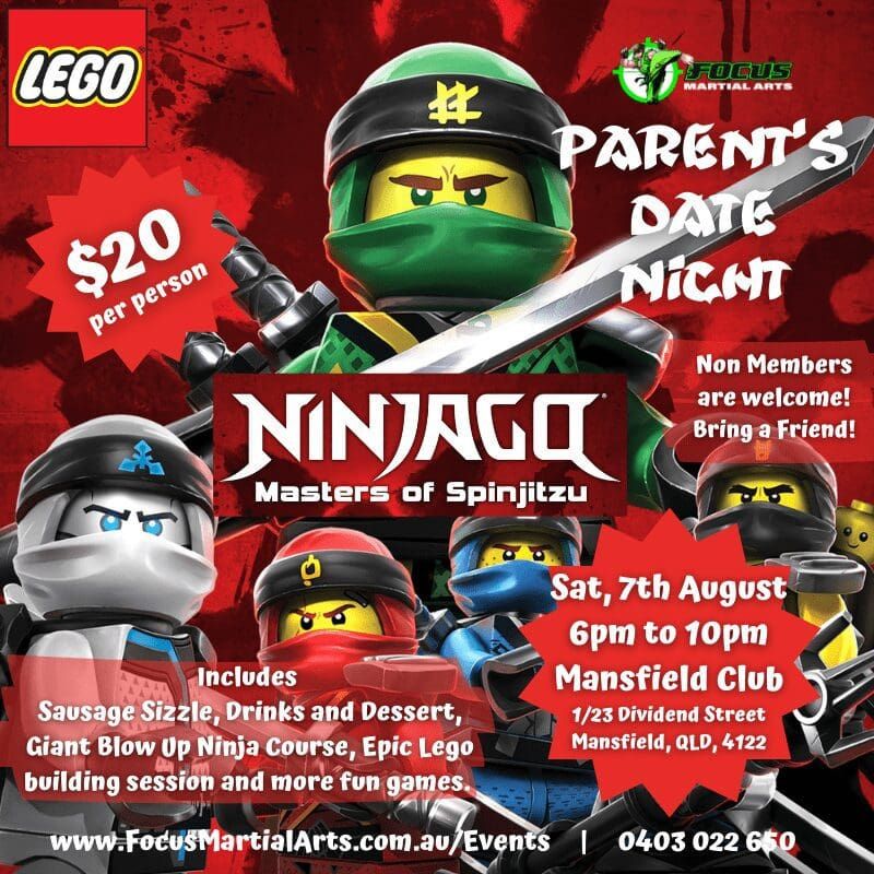 Ninja Kids Party Event Brisbane